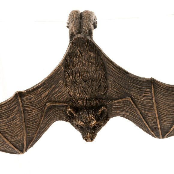 Antique Bronze Coloured Bat Pot Buddy Pot Hanger NIB - Picture 2 of 2